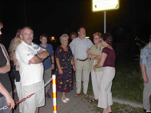 Warten auf das Feuerwerk