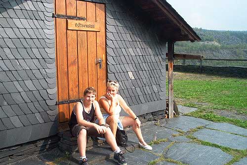 M�de Beine nach langer Wanderung