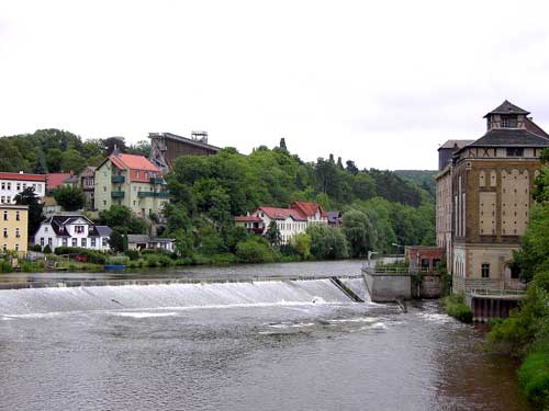 Wehr und Saline in Bad K�sen