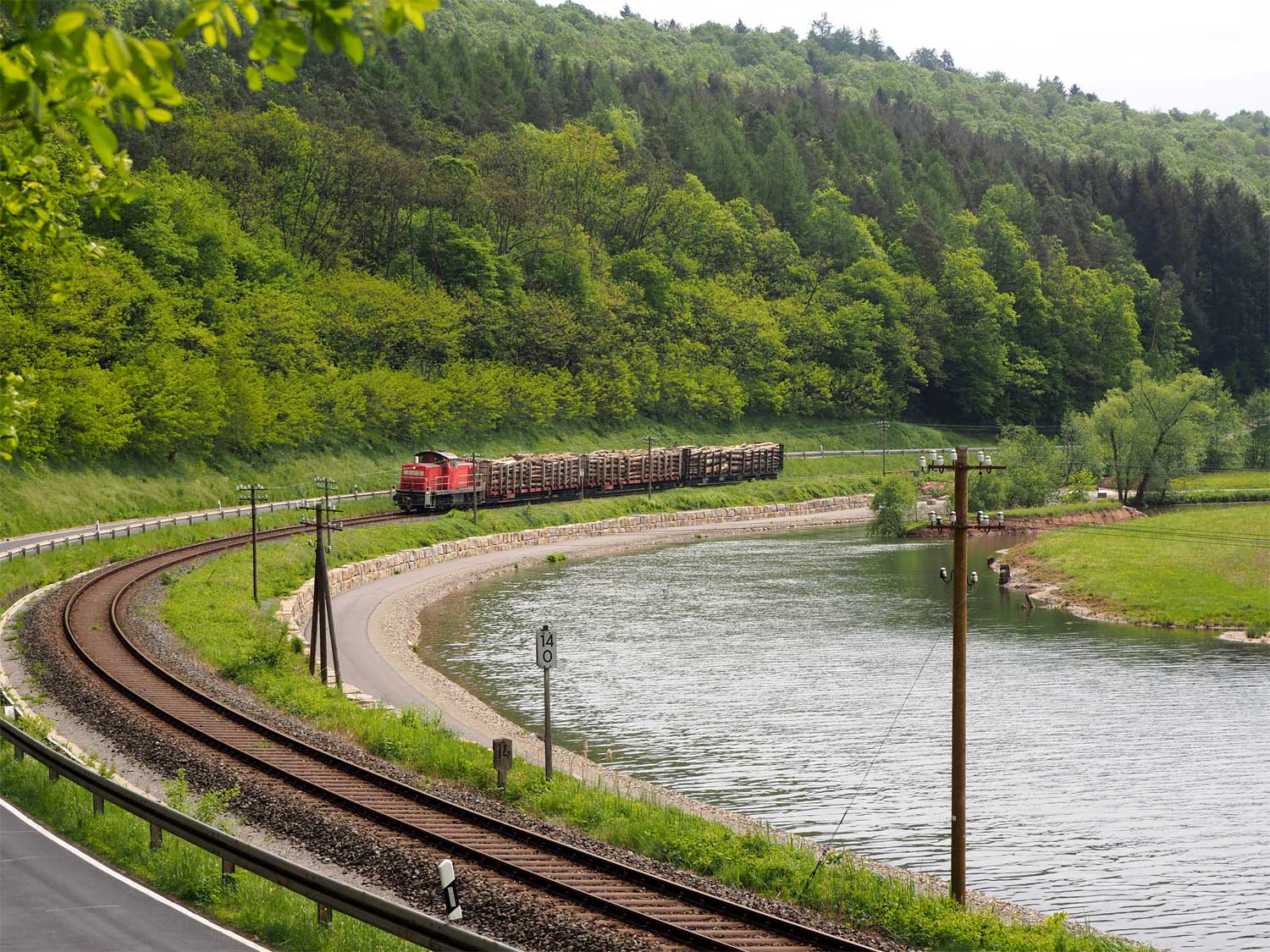 N14-8 Neben und Schmalspurbahnen Gemünden Main Bad Kissingen